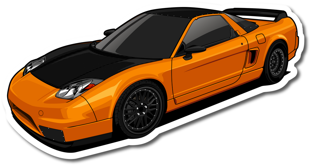 NSX Sticker BoostedBoiz