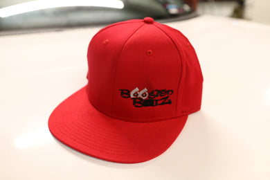 All Red Flat Bill Hat